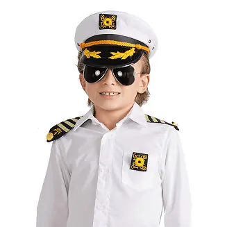 Hot Deal Kids Captain Costume Accessory Set