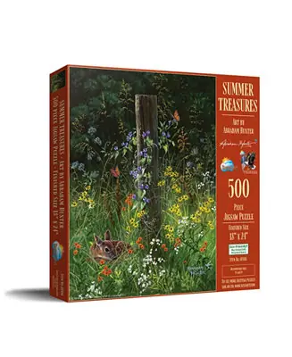 Summer Treasures 500 piece Jigsaw Puzzle for Adults Best Choice