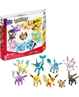 MEGA Pokémon Every Eevee Evolution Toy Building Set Direct From Manufacturer