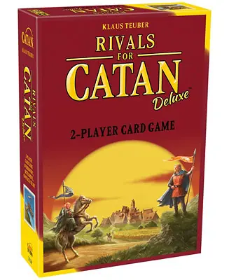 Studio Rivals for Catan Deluxe - 2 Player Card Game Set, 198 Piece Markdown
