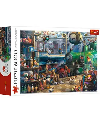 Low Price Red 6000 Piece Puzzle - Train Station