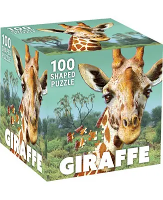 Giraffe 100 Piece Shaped Jigsaw Puzzle Latest