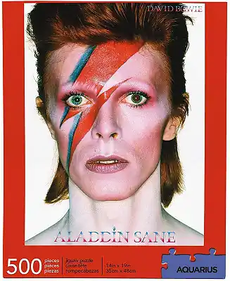 Markdown David Bowie Aladdin Sane 500 Piece Jigsaw Puzzle