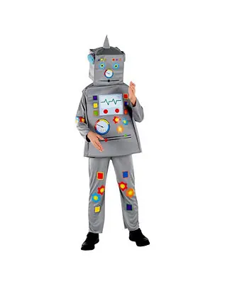 Top Pick Kids Robot Tunic, Pants & Headpiece Costume Set