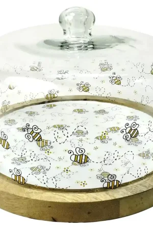 Don’t Miss Out Temp-tations Special Edition 13" Cake Plate with Dome Glass Lid