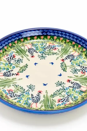 Place Order Lidia's Polish Pottery Hand Painted 8.25" Lipped Plate