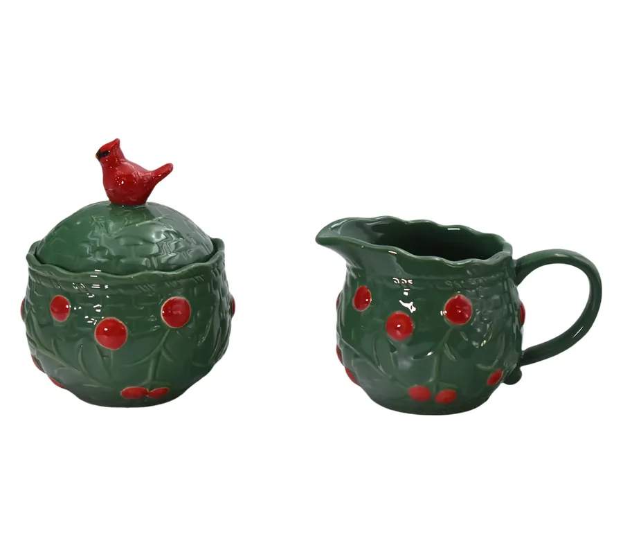 Temp-tations Seasonal Cream and Sugar Set Modern