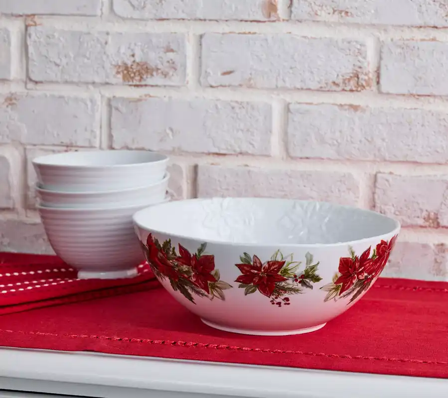 Wholesale Home Reflections 10" Holiday Serving Bowl