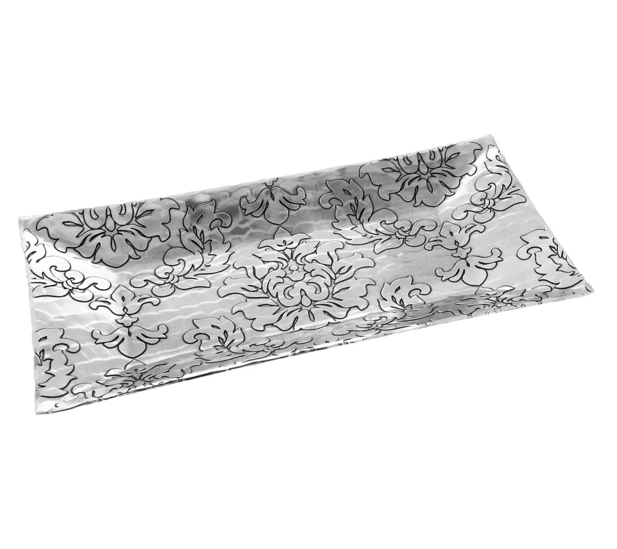 Wendell August Vintage Damask Design Horizon Server Handmade
