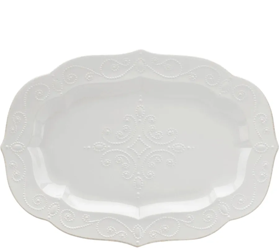 Lenox French Perle Large Serving Platter Buy Today