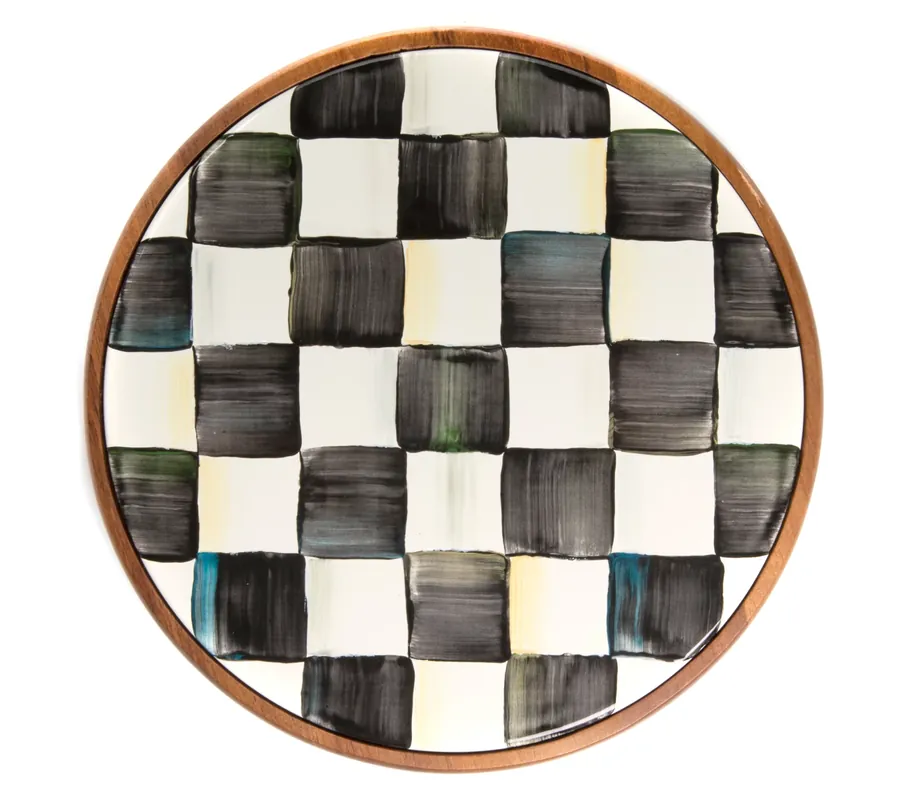 MacKenzie-Childs Check Large Trivet Wholesale