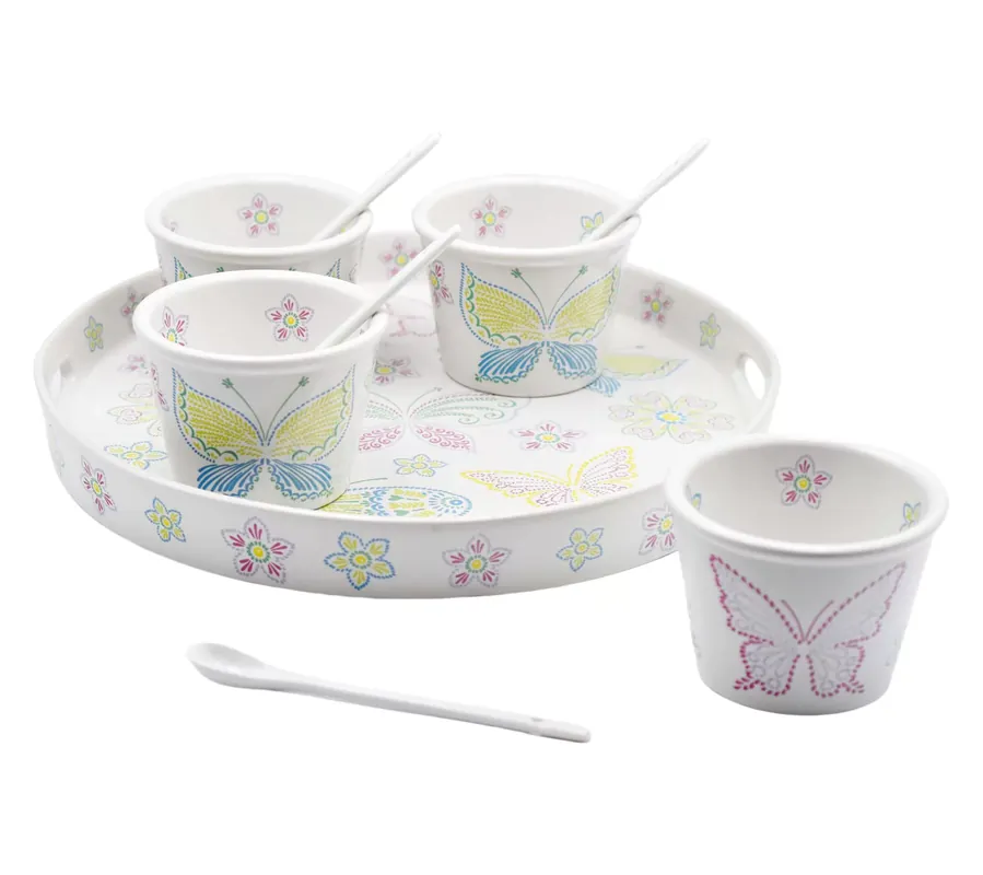 Deal Temp-tations Seasonal Round Stoneware Serving Set