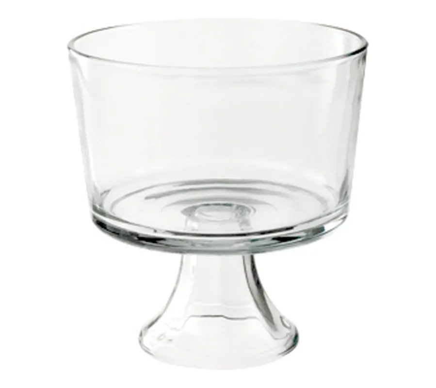 Bargain Anchor Hocking Large Trifle/Fruit Bowl