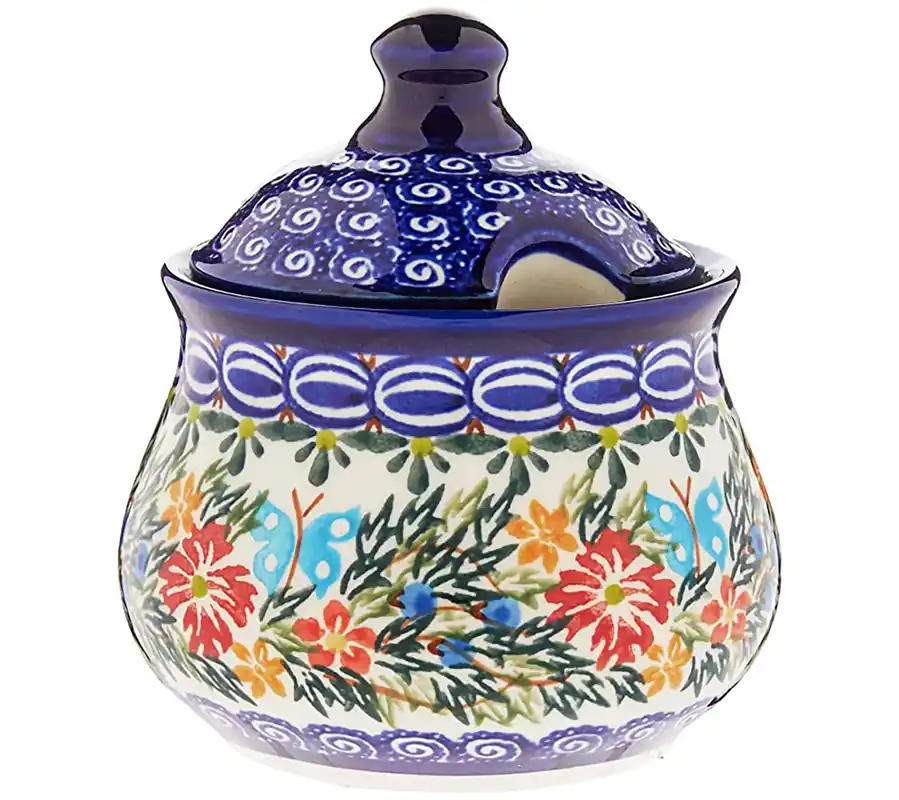 Instant Buy Lidia's Polish Pottery Sugar Bowl