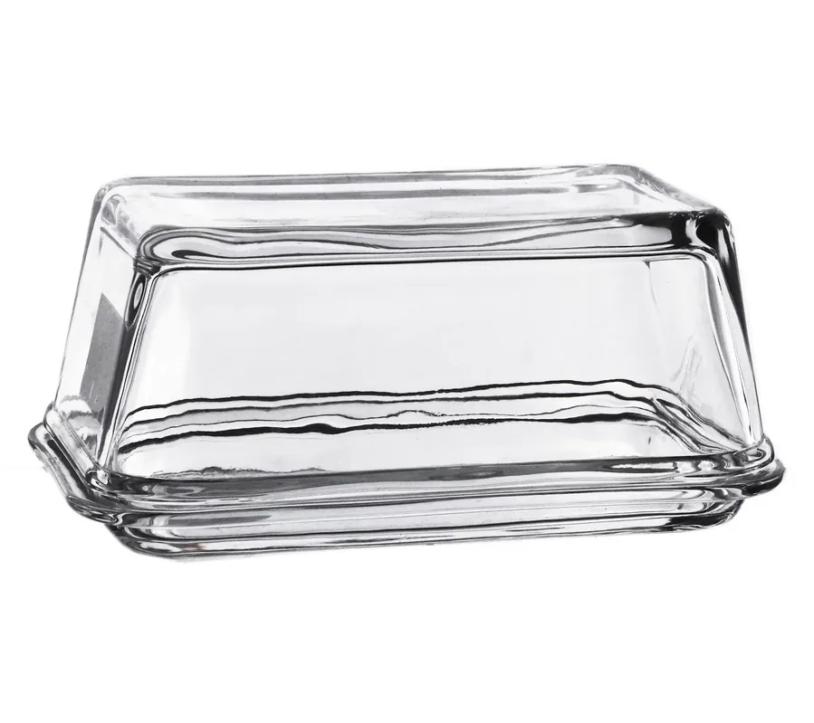 Fox Run Glass Butter Dish Express Delivery