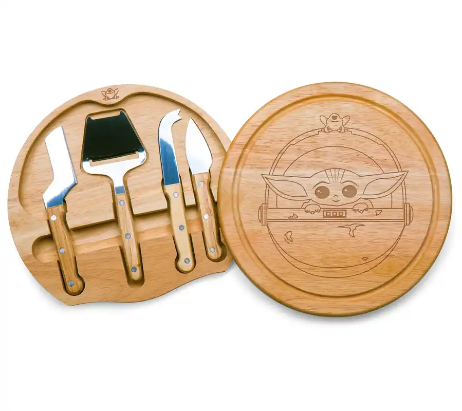 Last Chance Toscana Mandalorian Circo Cheese Cutting Board & Tools Set