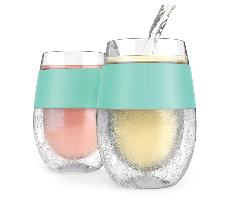 New Arrival HOST Set of 2 Wine FREEZE Cooling Cups