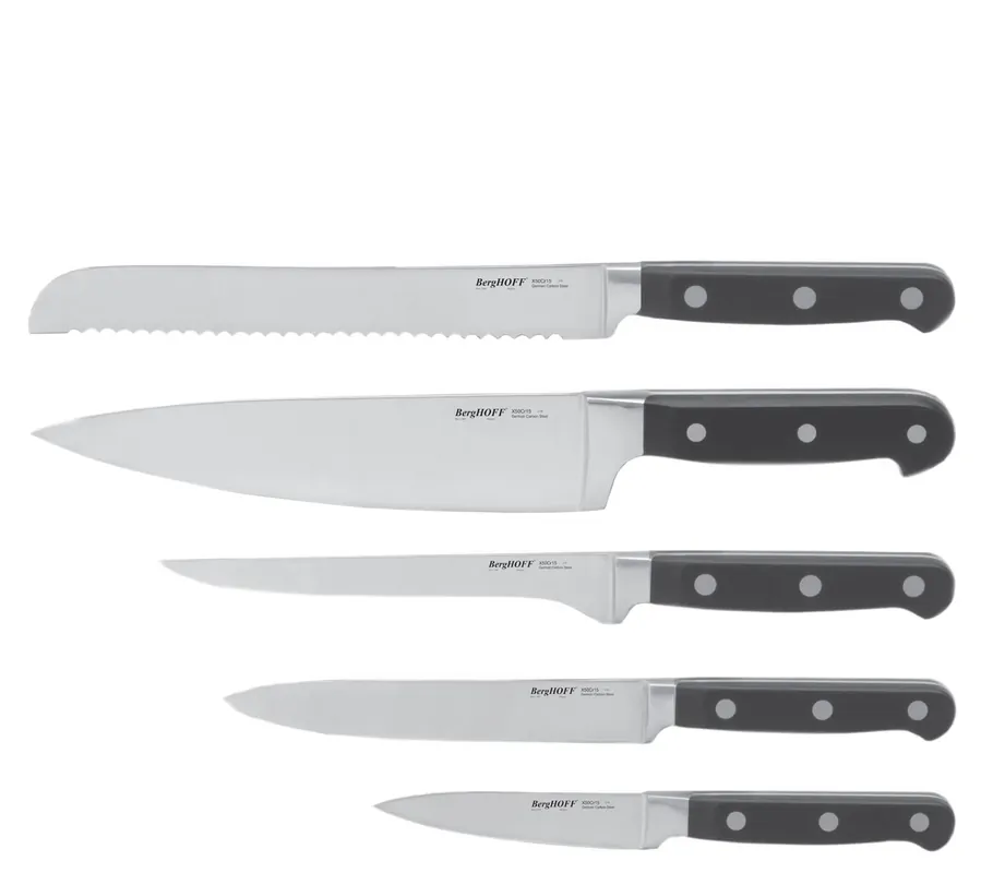 BergHOFF Contempo 5-Piece Riveted Cutlery Set Genuine