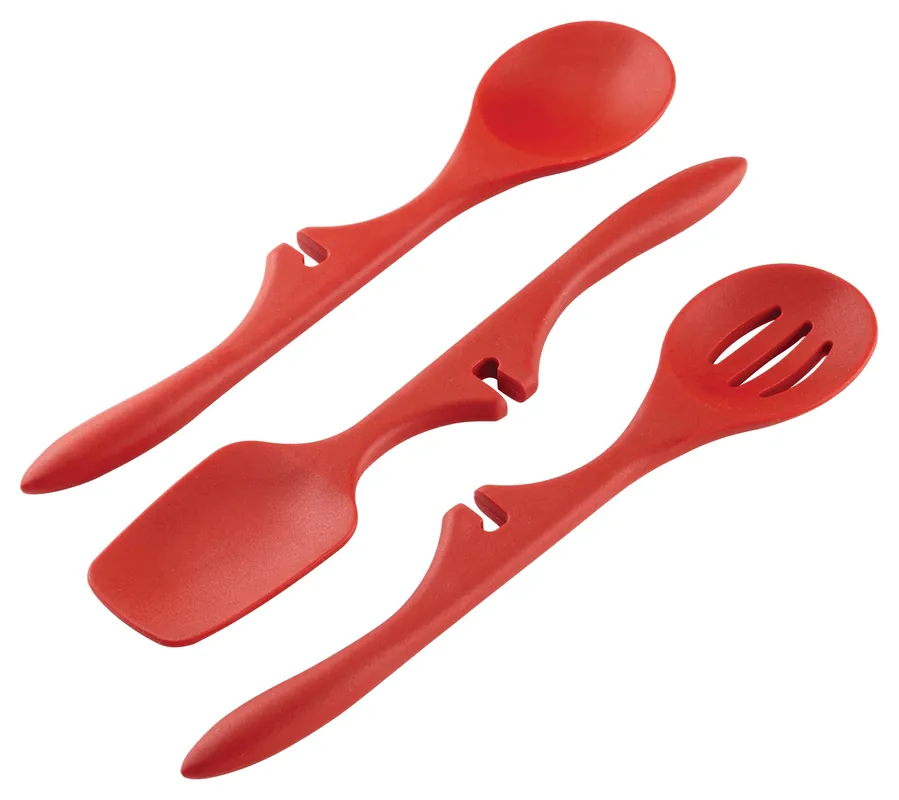 Fresh Stock Rachael Ray Set of 3 Silicone Lazy Tools