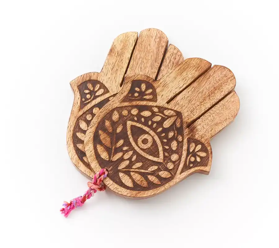 Matr Boomie Hamsa 2-Piece Salad Hands Modern