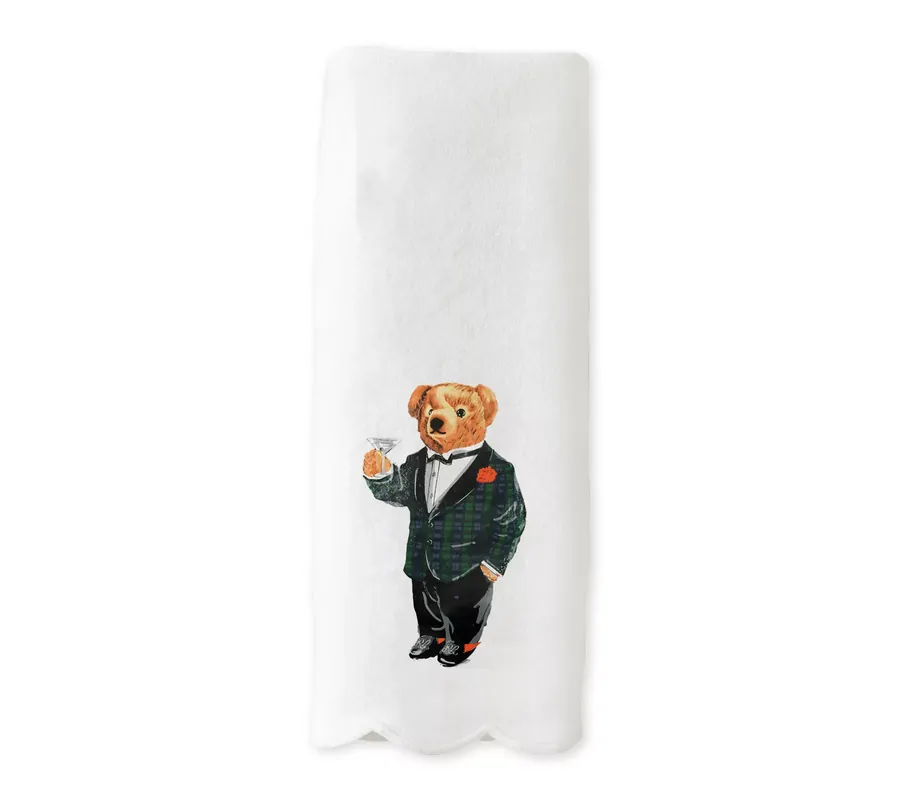 By The Edit Scalloped Edge Kitchen Towel - BearEdition Limited Offer