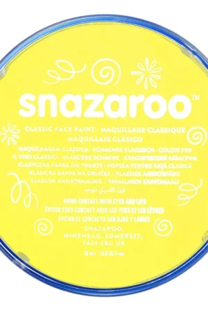 Latest Snazaroo Pale Yellow Face Paint Compact 18ml