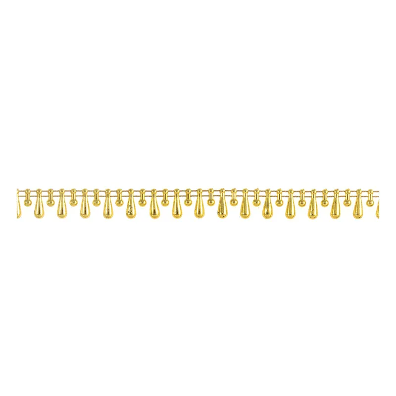 Authentic Gold Vari-Size Drop Pearl Beading by the Metre