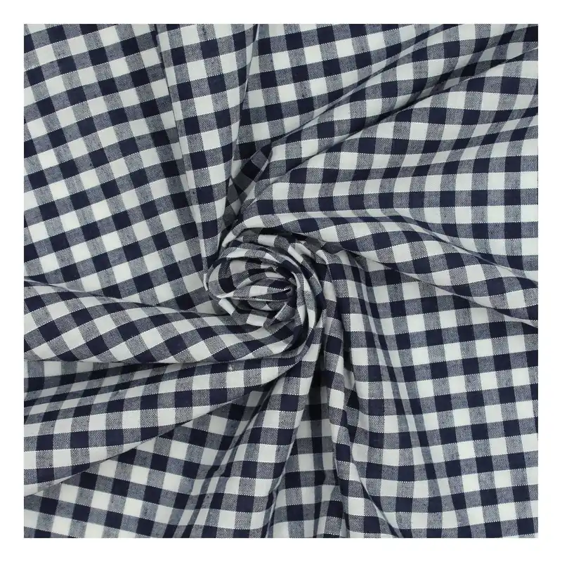 New Arrival Navy 1/4 Gingham Fabric by the Metre