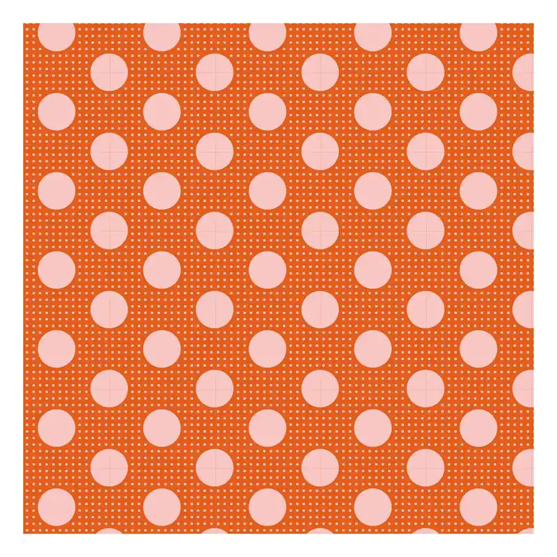 Ginger Medium Dot Cotton Fabric by the Metre Special Discount
