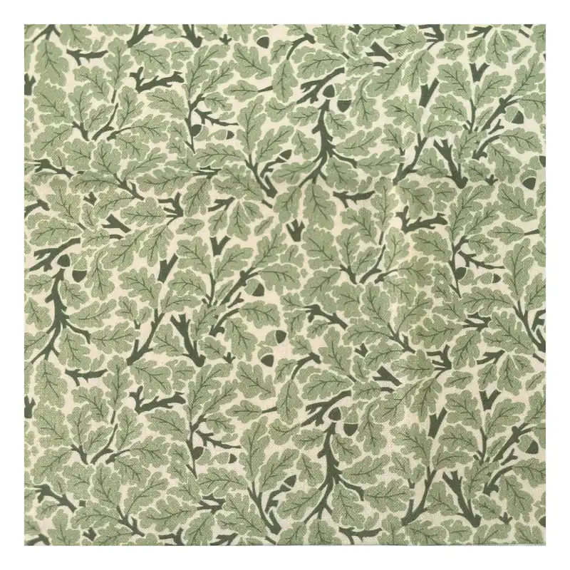 V&A Sweet Symphony Oak Tree Cotton Fabric by the Metre Authentic