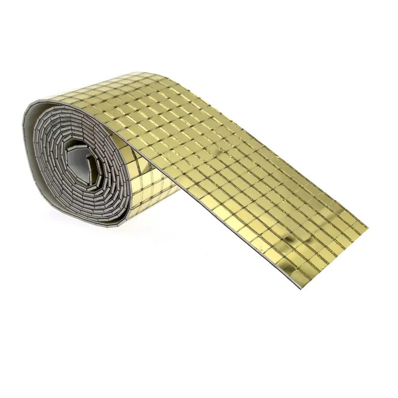 Last Chance Gold Mirror Ball Effect Tape 1m