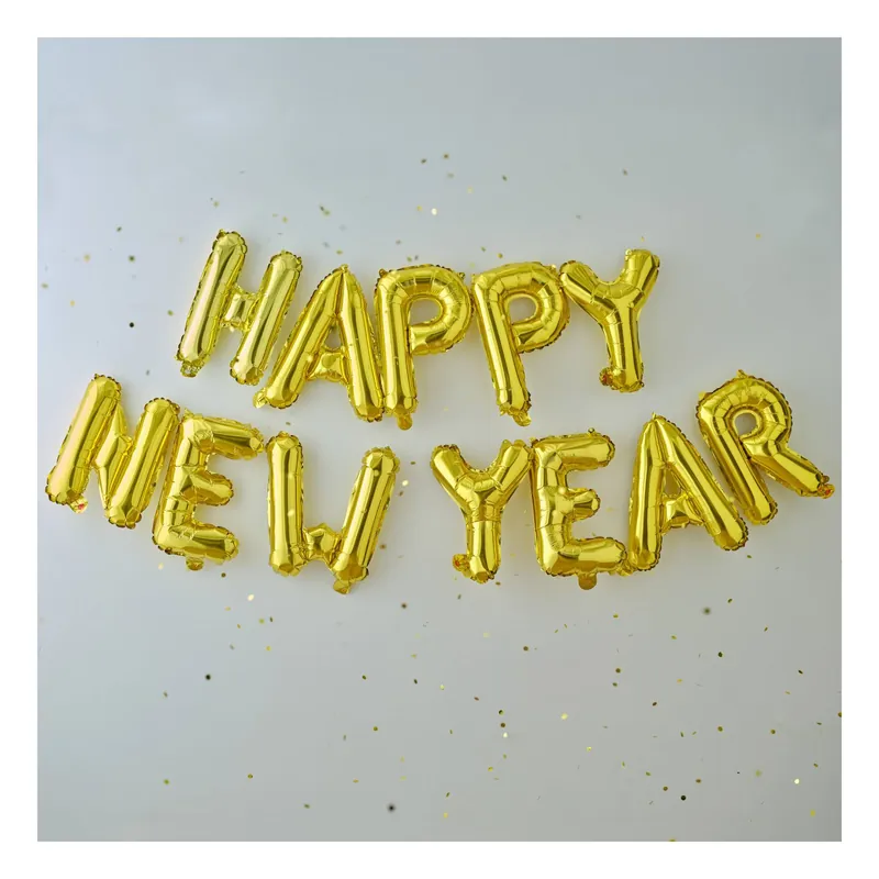 Trending Happy New Year Balloon Bunting 2m