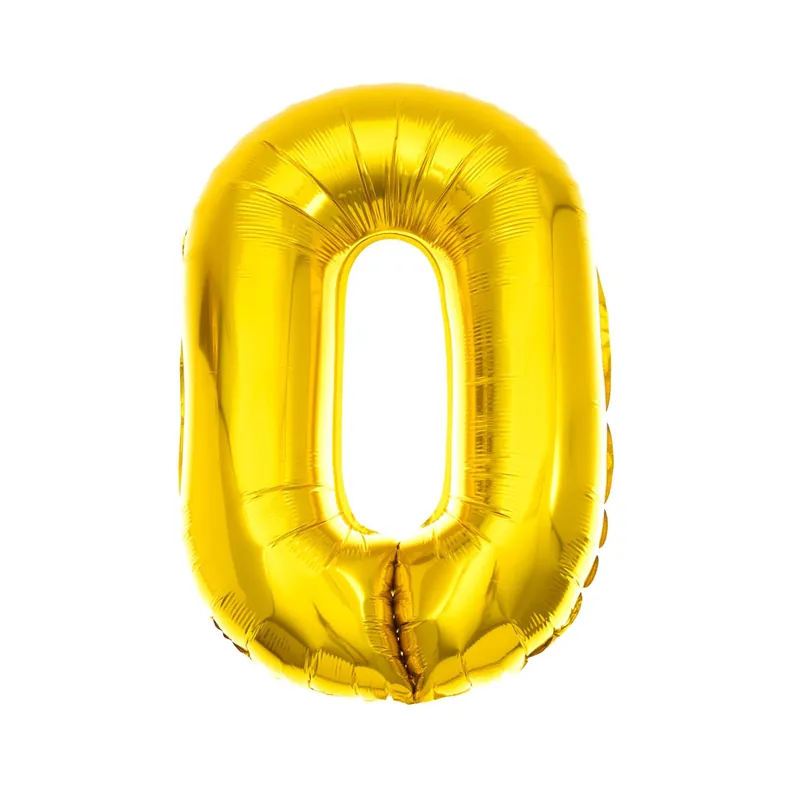 While Supplies Last Extra Large Gold Foil Letter O Balloon