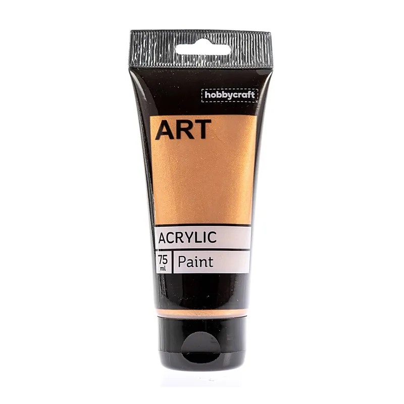 Bronze Art Acrylic Paint 75ml Flash Sale