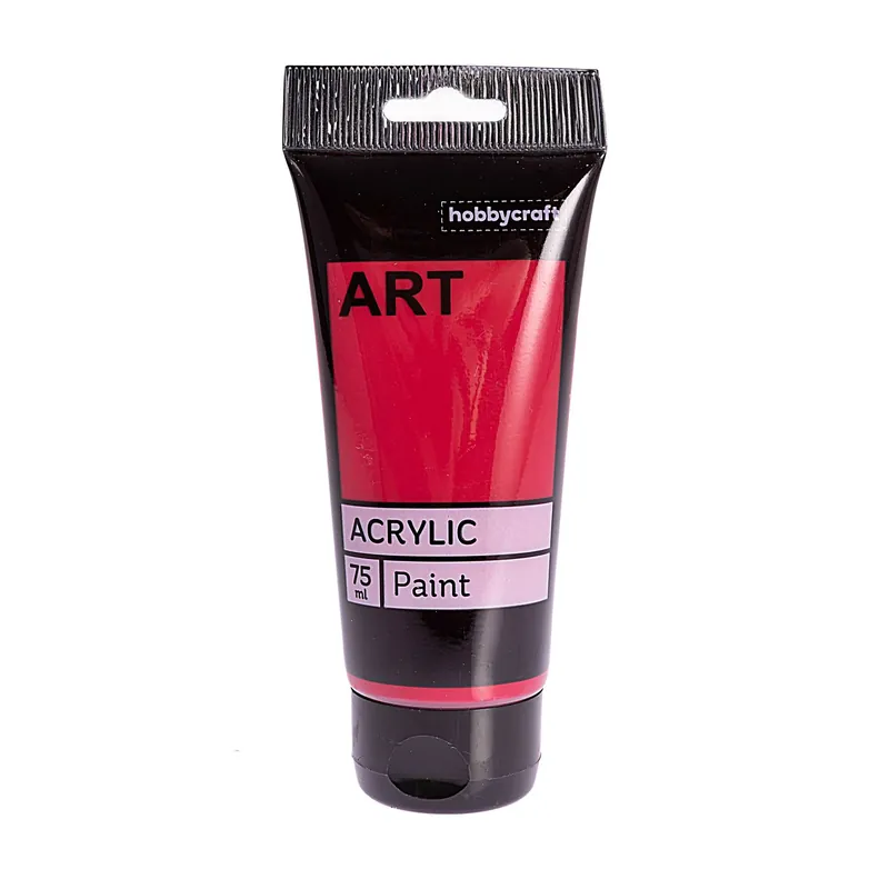 Blood Red Art Acrylic Paint 75ml Last Chance