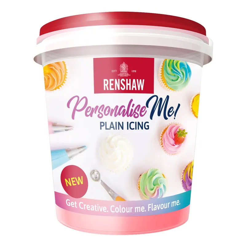 Free Shipping Renshaw Personalise Me Plain Icing 400g