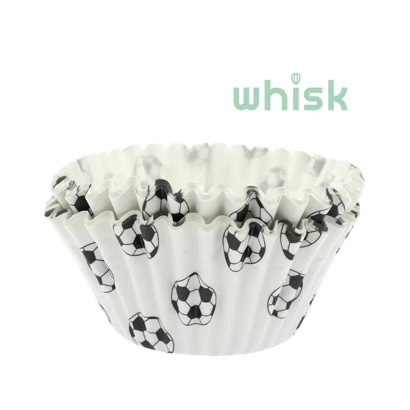 New Release Whisk Football Cupcake Cases 50 Pack