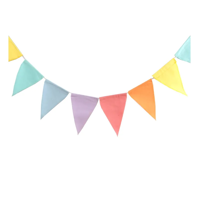 Free Returns Pastel Canvas Bunting 2.2m