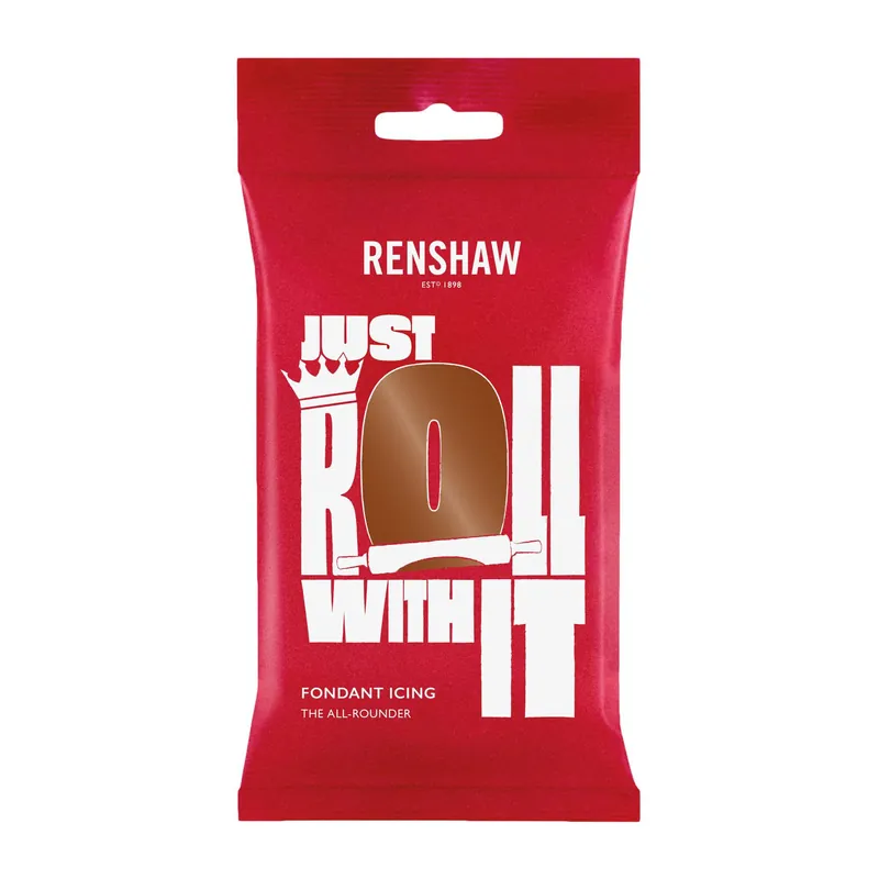 Renshaw Dark Brown Ready To Roll Icing 250g Cheap