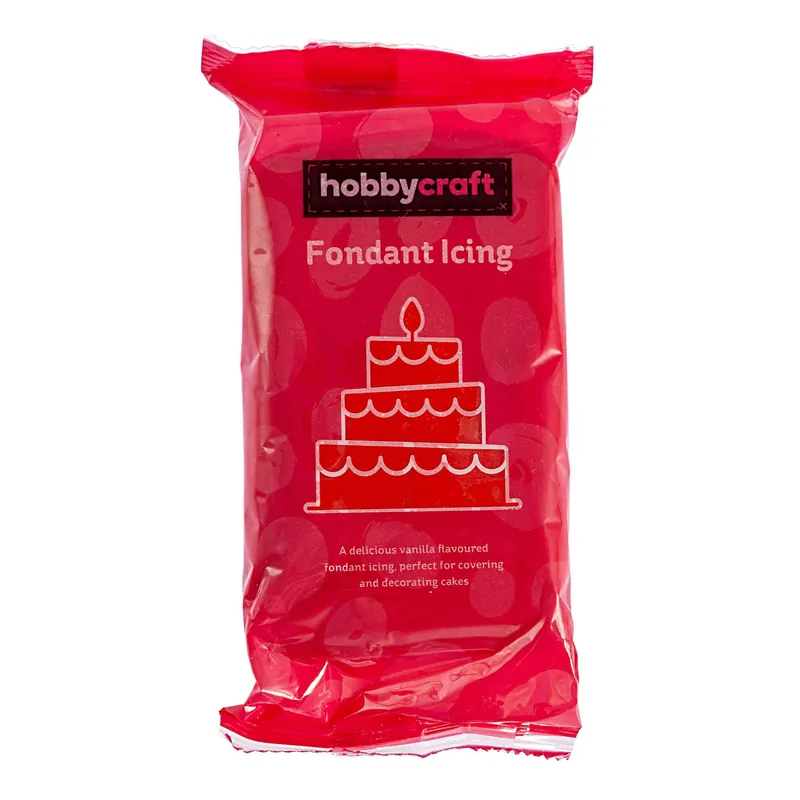 Professional Grade Red Fondant Icing 250g