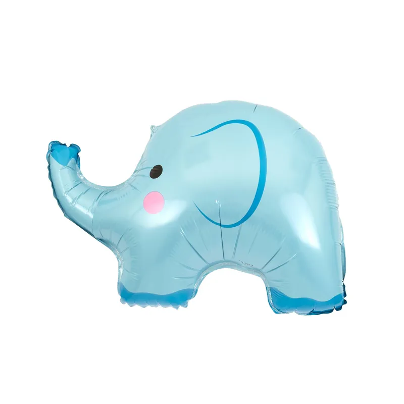 Last Chance Large Blue Elephant Foil Balloon