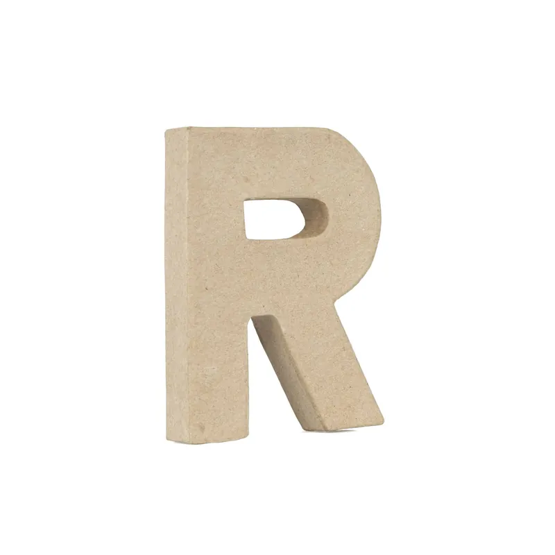 Popular Mini Mache Letter R 10cm