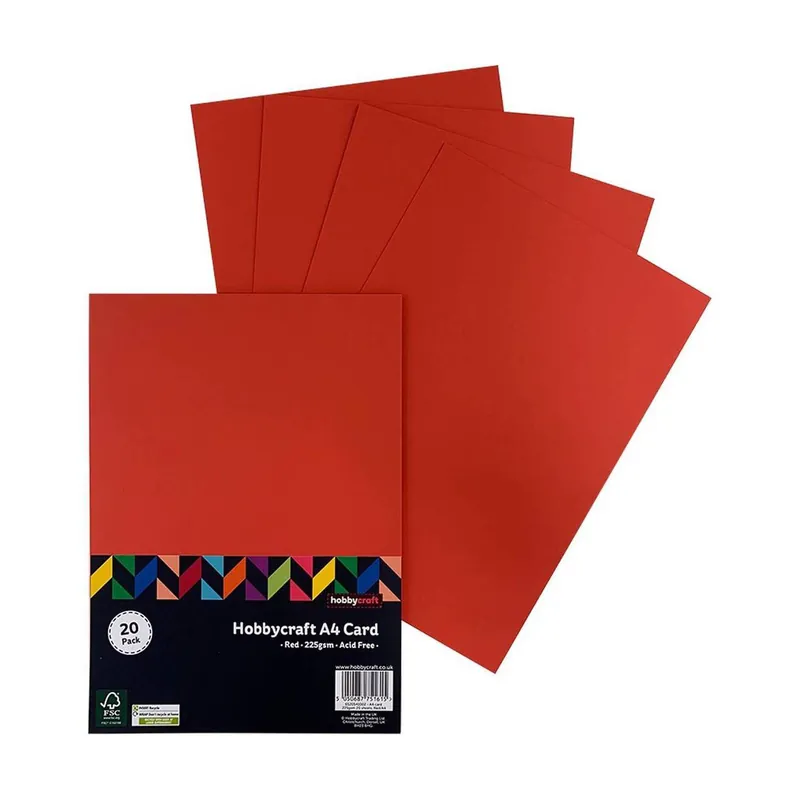 Red Card A4 20 Pack Buy Today