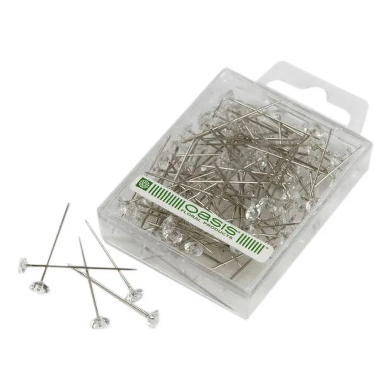Oasis Diamante Pins 100 Pack Same Day Shipping