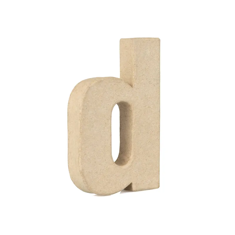 Lowercase Mini Mache Letter D Big Sale