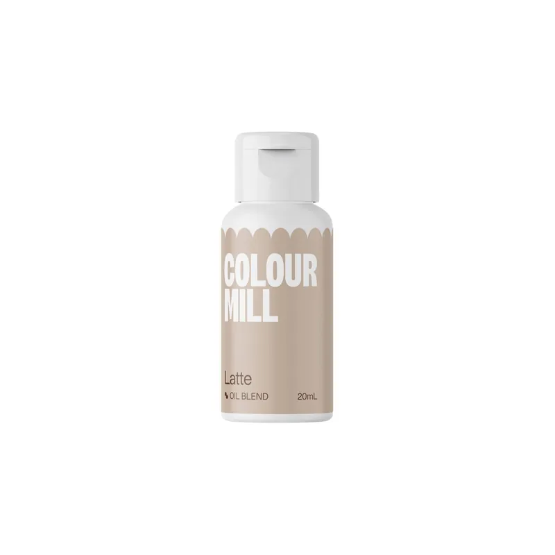 Colour Mill Latte Oil Blend Food Colouring 20ml Exclusive Offer