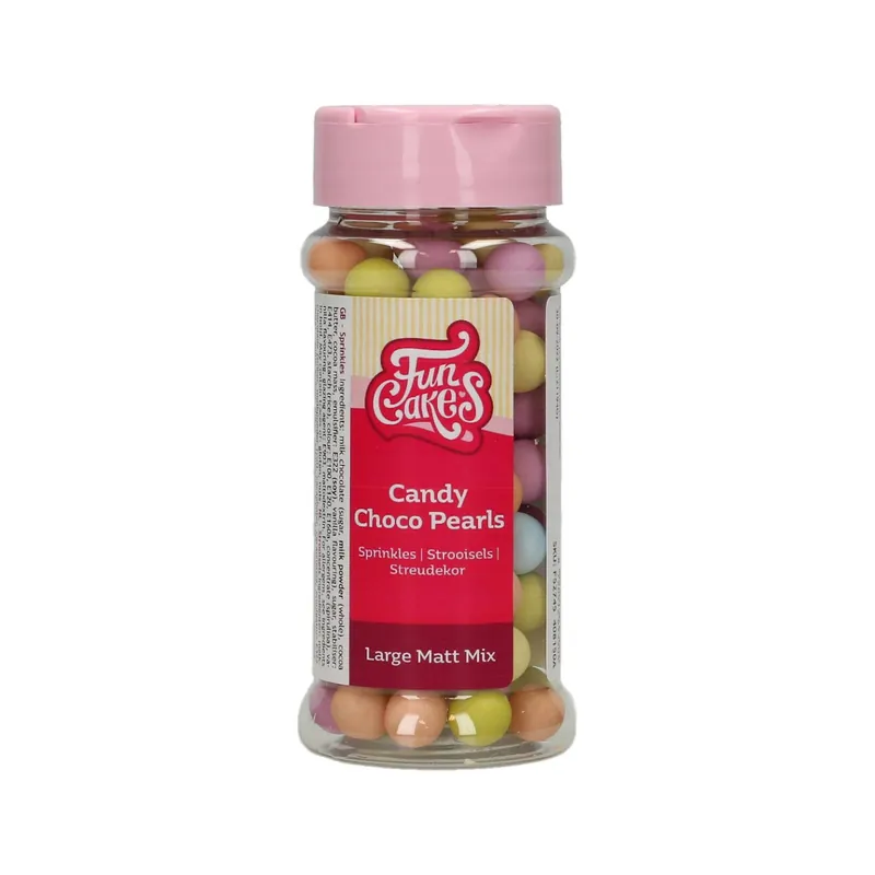 FunCakes Mixed Pastel Choco Pearls 70g Fast Shipping