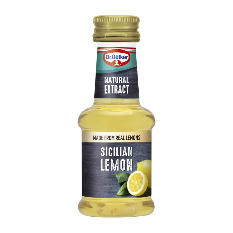 Dr. Oetker Natural Sicilian Lemon Extract 35ml Order Now