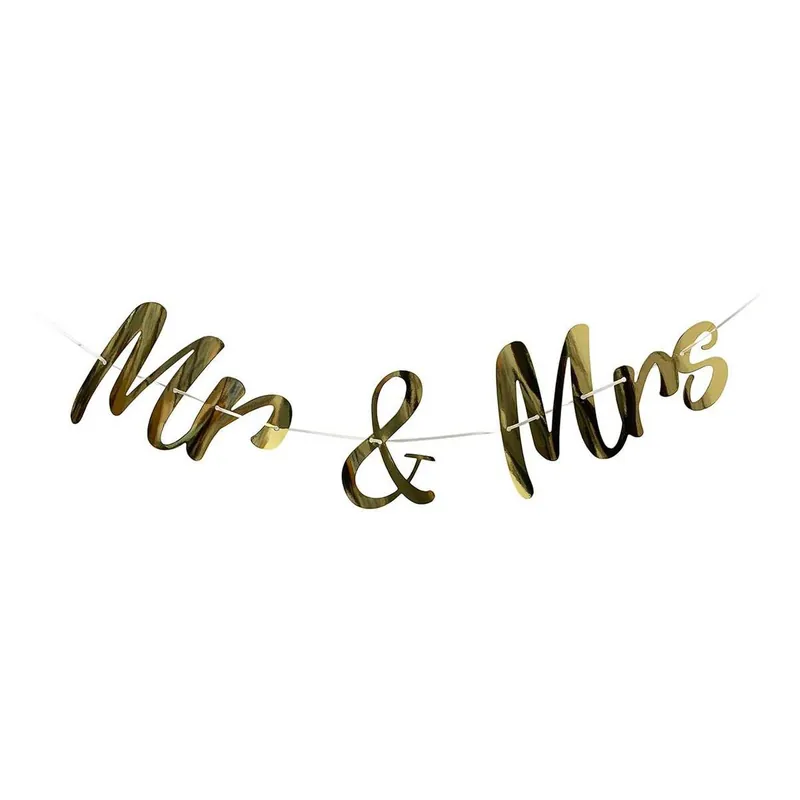 Original Gold Mr and Mrs Bunting 2m