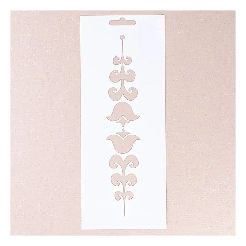 High Quality Tulip Stencil 10cm x 25cm